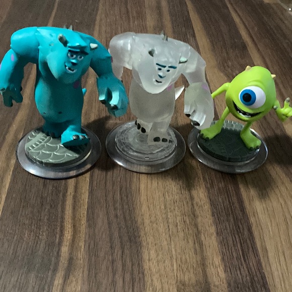 Disney Infinity Monsters Inc. Lot of 3 - Picture 1 of 10